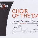 Veda Slovena Bulgarian Choir  voted Choir of the Day at Choir of the Year 2014!